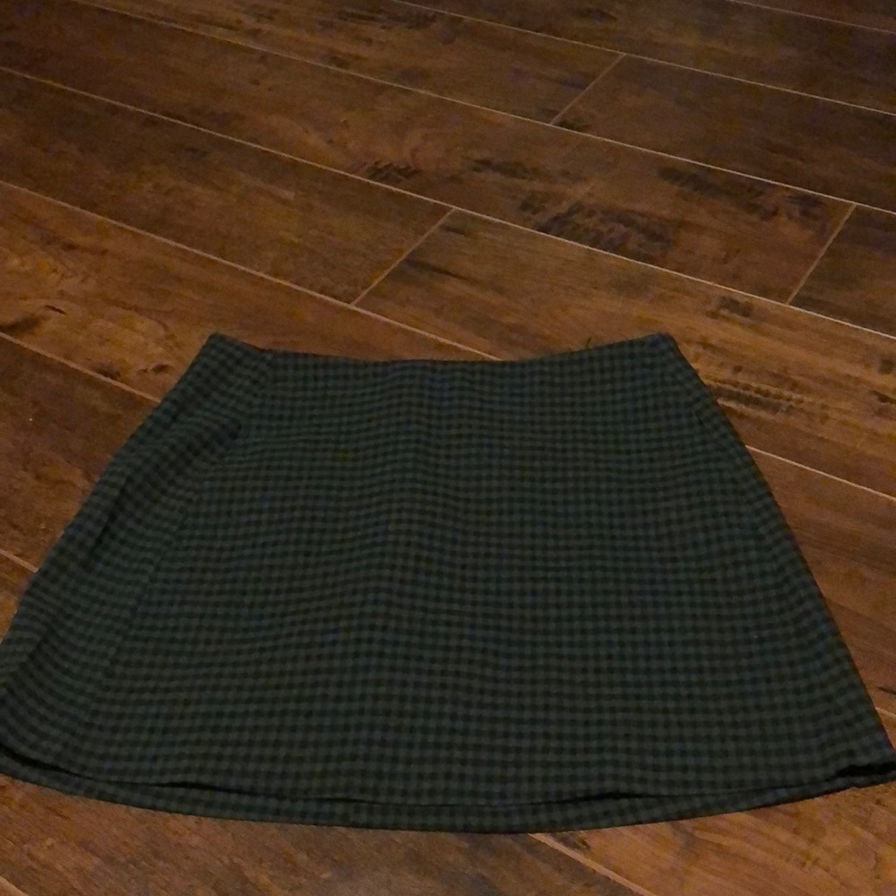 UO plaid skirt